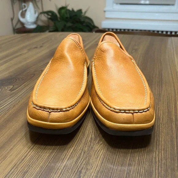 Deerskin leather loafers Size 12 - Picture 9 of 14